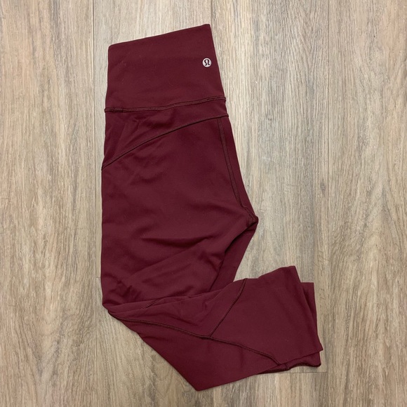 lululemon athletica Pants - Lululemon In Movement Crop *Everlux 19”